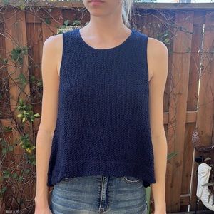 Feel the piece by terry jacobs xs/s knit tank
